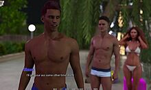 Crazy girl makes out