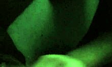 Handjob leads to cumshot with cute petite friend.