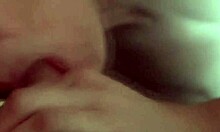 Mature amateur enjoys oral with big cocks