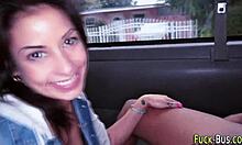 reality amateur babe sucks big cock in public