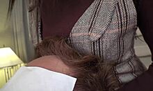 Tongue Twisting Oil Sex With Cute Apprentice Beautician Sneaking Bites From Customers.