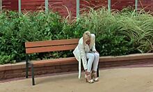 Sweet Blonde Girlfriend Has Nice Feet And Fucks With Them!