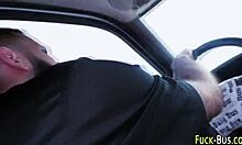 reality amateur babe sucks big cock in public