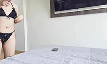 entering a good hotel in lince with latina amateur