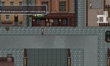 She finds something strange in the man's box outdoors