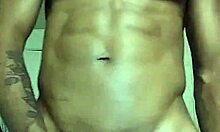 talking shit while beating my big black cock in amateur gay scene