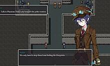 She finds something strange in the man's box outdoors