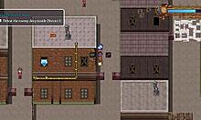 She finds something strange in the man's box outdoors