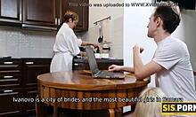 Porn blonde shows off her sucking skills and gets drilled by stepbro in cowgirl 😘