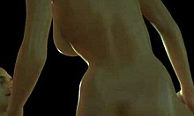 in this 3d porn, the blonde girl side fucks her boyfriend