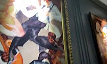 real threesome sex with handjob cumshot blowjob and gangbang