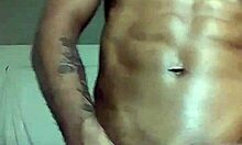 talking shit while beating my big black cock in amateur gay scene