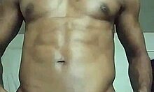 talking shit while beating my big black cock in amateur gay scene