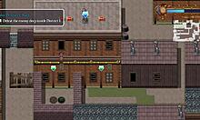 She finds something strange in the man's box outdoors