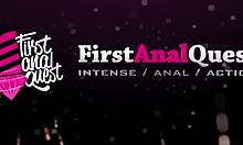 Red-Haired Kira Roller Tries Her First Ass Fuck On Firstanalquest Com!