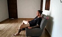 Latina Prostitute Catches Nephew Masturbating As She Exits The Bath