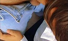 Britany's First Cock Creampie in Hotel