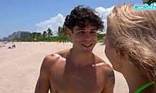 i saw this petite blonde teen get fucked hard by a big cock stranger on webcam