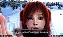 Feeling Excited In Double Homework With Passionate Redheads