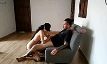 Latina Prostitute Catches Nephew Masturbating As She Exits The Bath