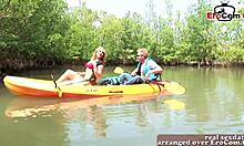 British Teen Does First Casting