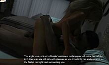 busty blonde gets fucked while gay friend watches taboo creampie