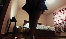 In this casting, the redhead MILF's ass is my objective. Bent over in miniskirt for doggystyle.