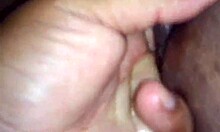 gozando no rabo guloso da minha preta