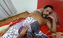 latina babysitter rubs against stepfather in intimate moment