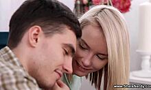 Im nerdy, music and kisses led to anal with Polly White