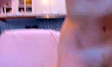 Petite girl plays with toys until orgasm