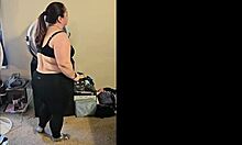 Bbw Dances Seductively To Milkshake