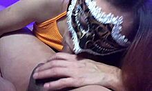 you are gonna love me licking your big coc in this dress