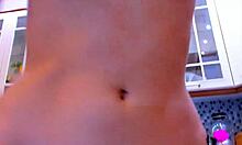 Petite girl plays with toys until orgasm