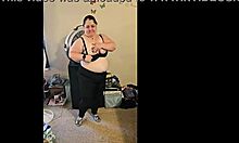 Bbw Dances Seductively To Milkshake