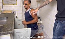 neighbor plumber arrives, he's super hot and ready