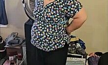 Bbw Dances Seductively To Milkshake