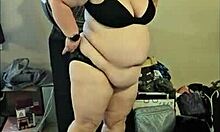 Bbw Dances Seductively To Milkshake