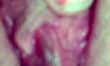 Ugly face but damn, this 18 year old teen's sexy body got me watchin' her masterbate!