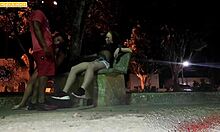 Interracial Group Creampie Action with Big Black Cocks