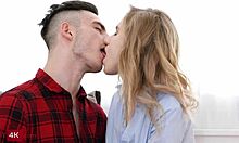 lovely teen babe lightfairy rides and gets her pretty face glazed in high definition hardcore action.