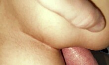 Petite latina amateur takes monster cock in her ass and cum in mouth