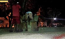 Interracial Group Creampie Action with Big Black Cocks