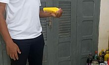 the delivery guy fucked my shaved ass for lunch payment