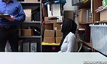 10/10 Shoplyfter Muslim Ella Knox, Massive Tits, Hairy Pussy So Hot!