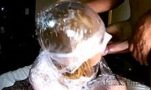 Agac Samantha Wrapped In Plastic Forced To Suck Dick And Get Fucked