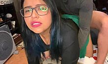 stepson gets stuck and needs help in homemade 4k hardcore action with big assets