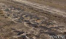 Young woman enjoys a challenging workout session