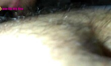 my cuckold husband caught me fucking a young bull at home with big tits and cum in mouth