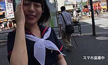 Japanese cute teen idol with small waist hides in homemade skinny beauty shot